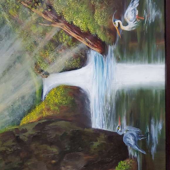 Origional Art Oil Painting 'Hidden Gem' by artist - Picture 2 of 2